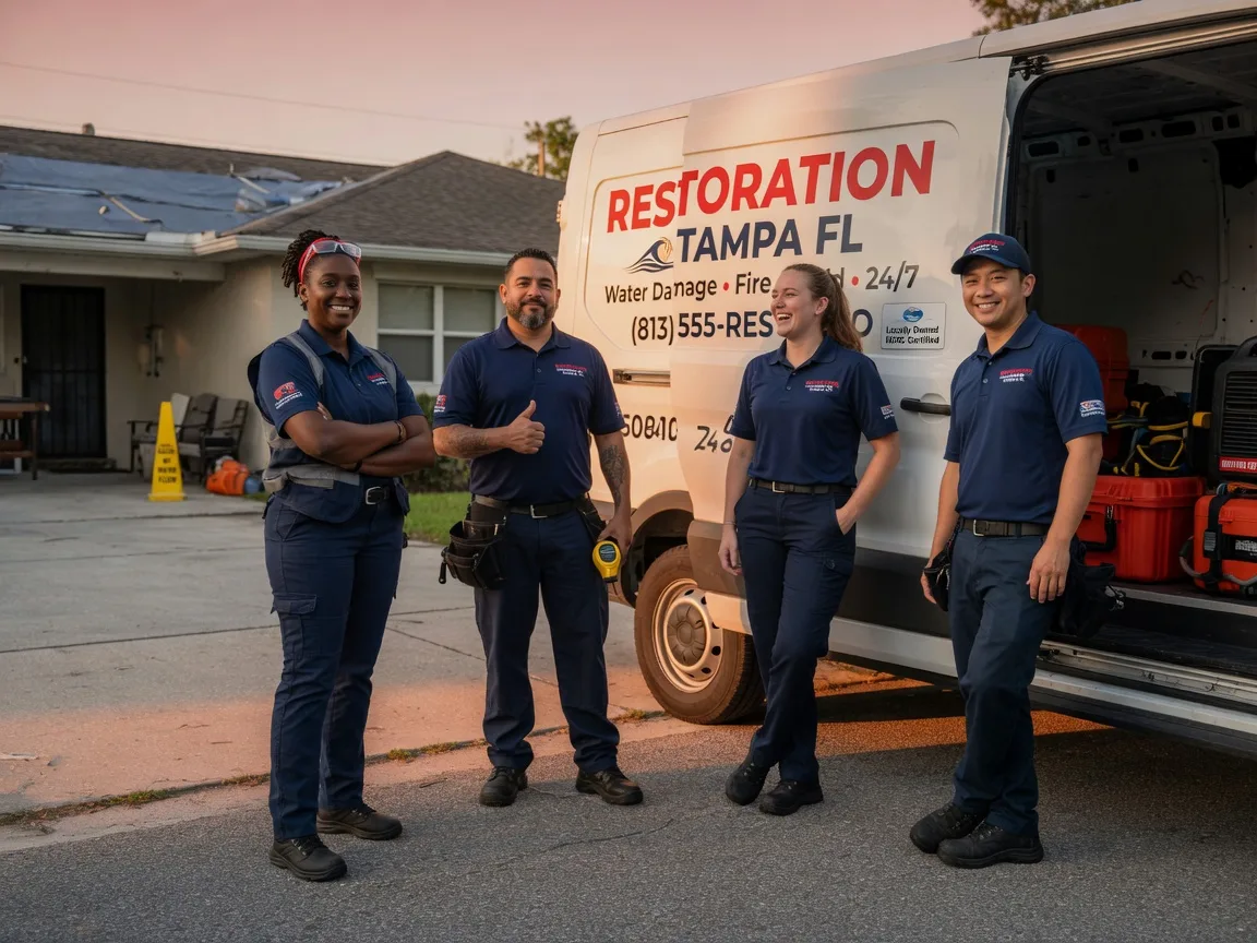 Water Damage Restoration company in Hineston, LA